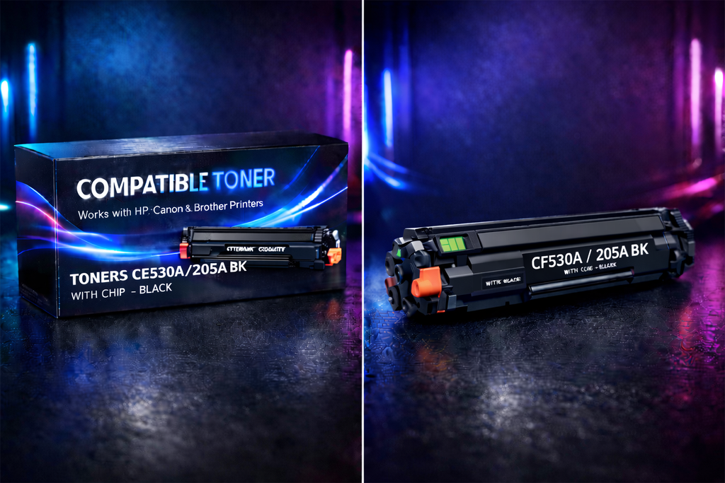 TONERS CF530A/205A-CF533A/205A  WITH CHIP FULL SET | Compatible Toner