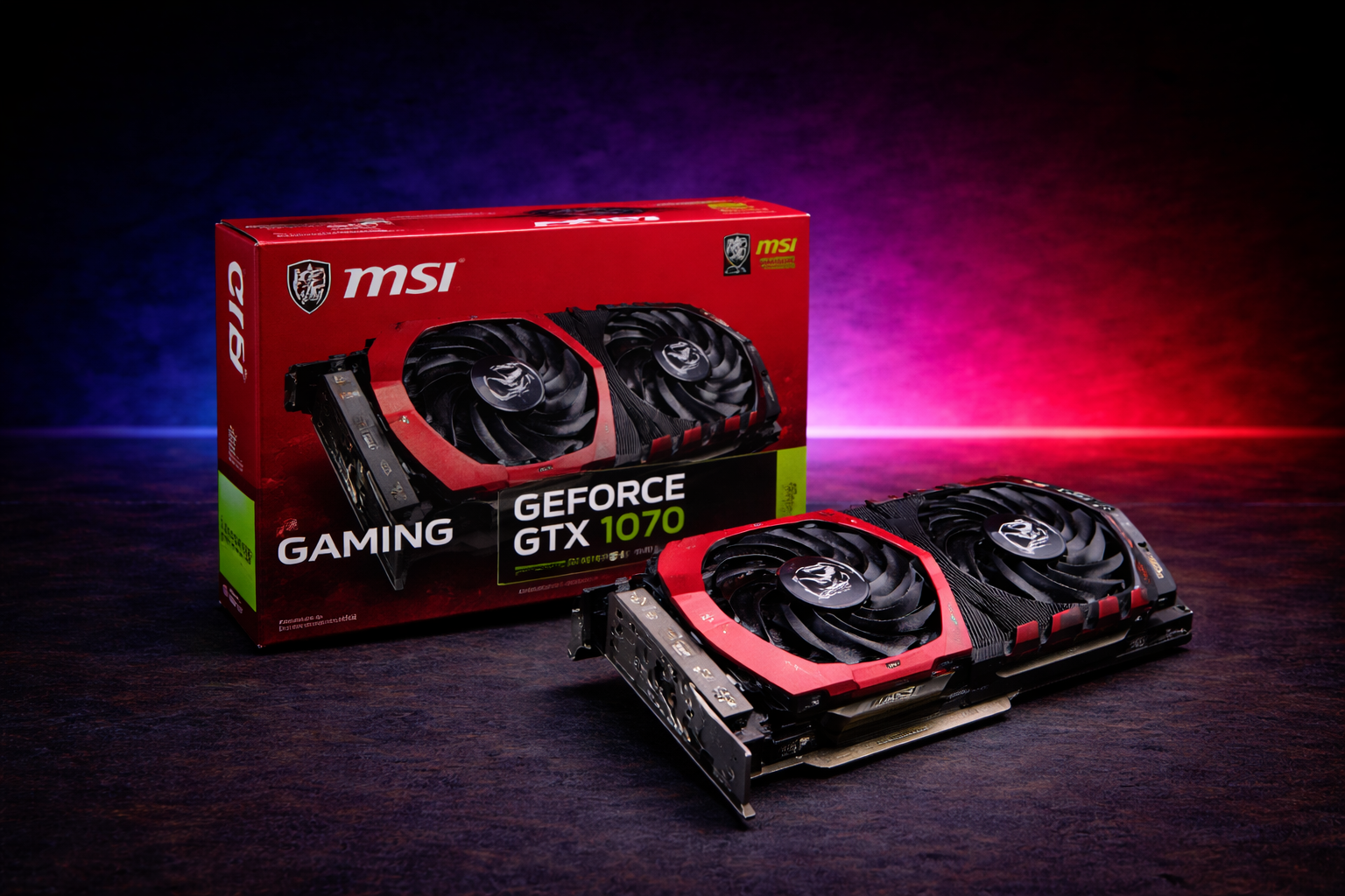 NVIDIA MSI GTX 1070TI 8GB GDDR5
