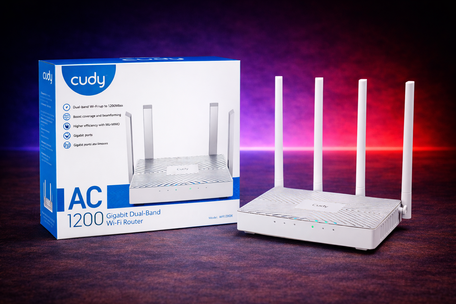AC1200 Gigabit Wi-Fi Router | WR1300E