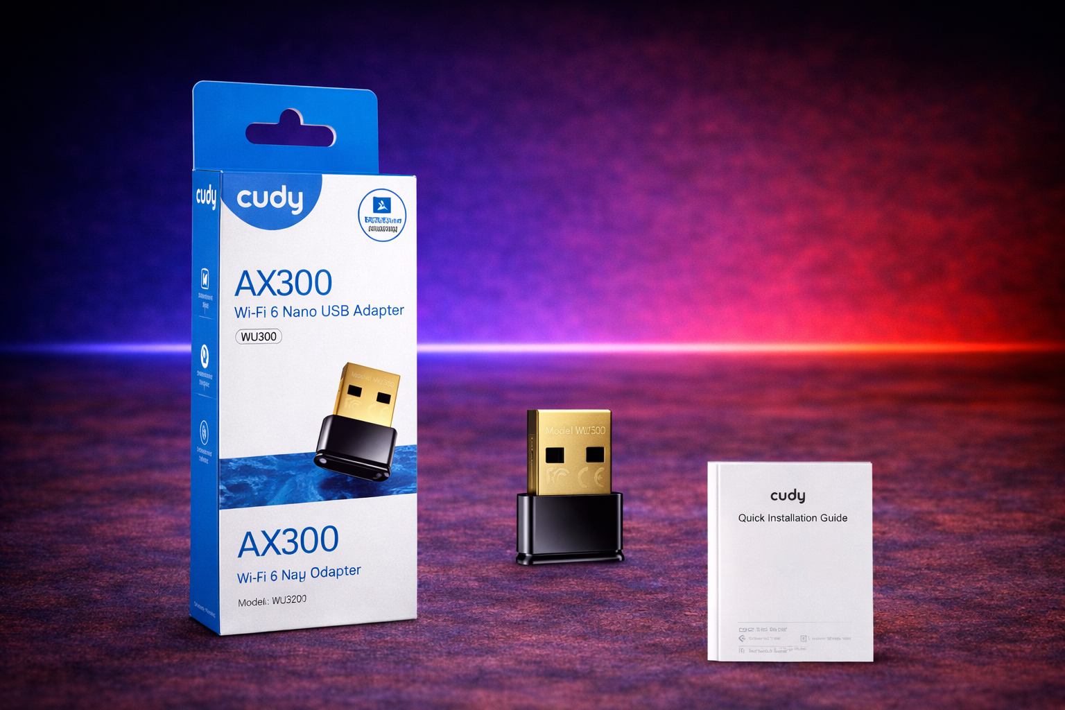 AX300 Wi-Fi 6 Nano USB Adapter | WU300