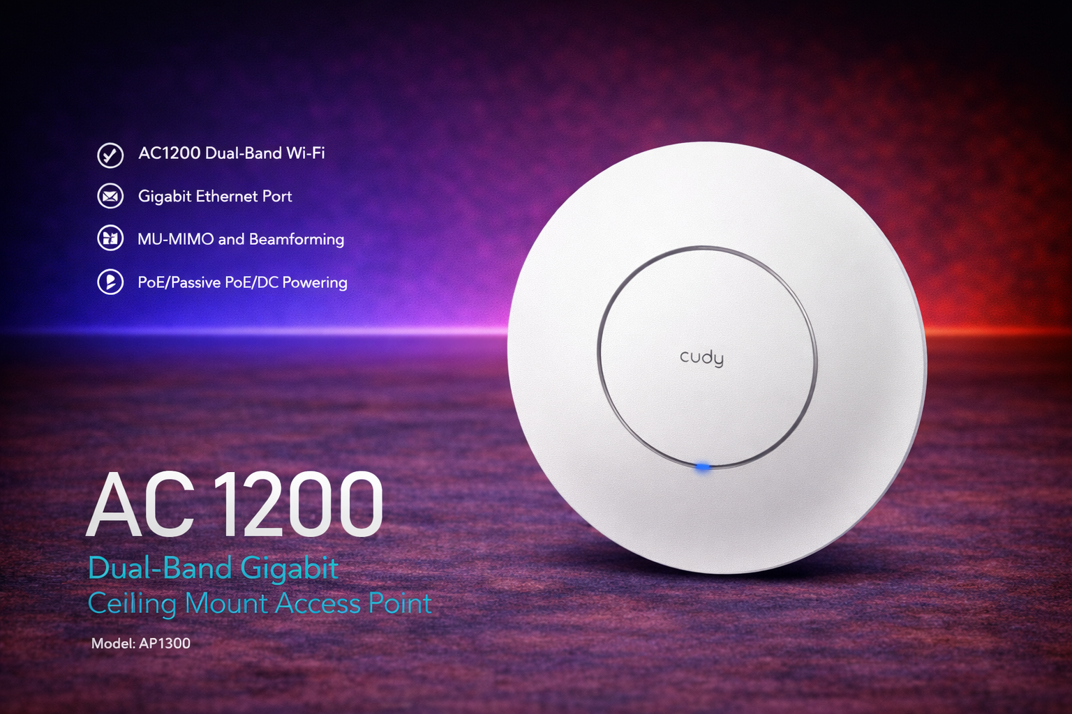 AC1200 Wi-Fi Gigabit Access Point | AP1300