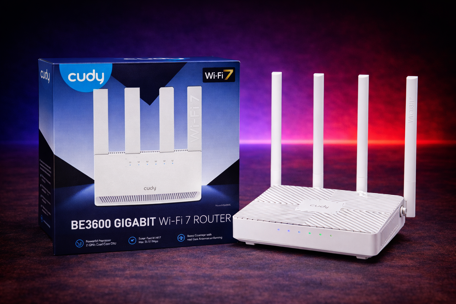 BE3600 Gigabit Wi-Fi 7 Router | WR3600E
