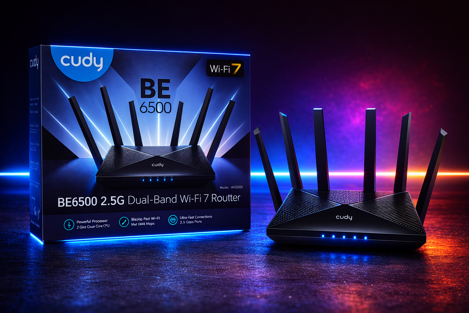 BE6500 2.5G Wi-Fi 7 Router | WR6500