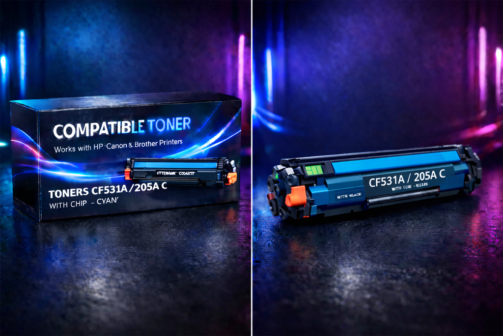 TONERS CF530A/205A-CF533A/205A  WITH CHIP FULL SET | Compatible Toner