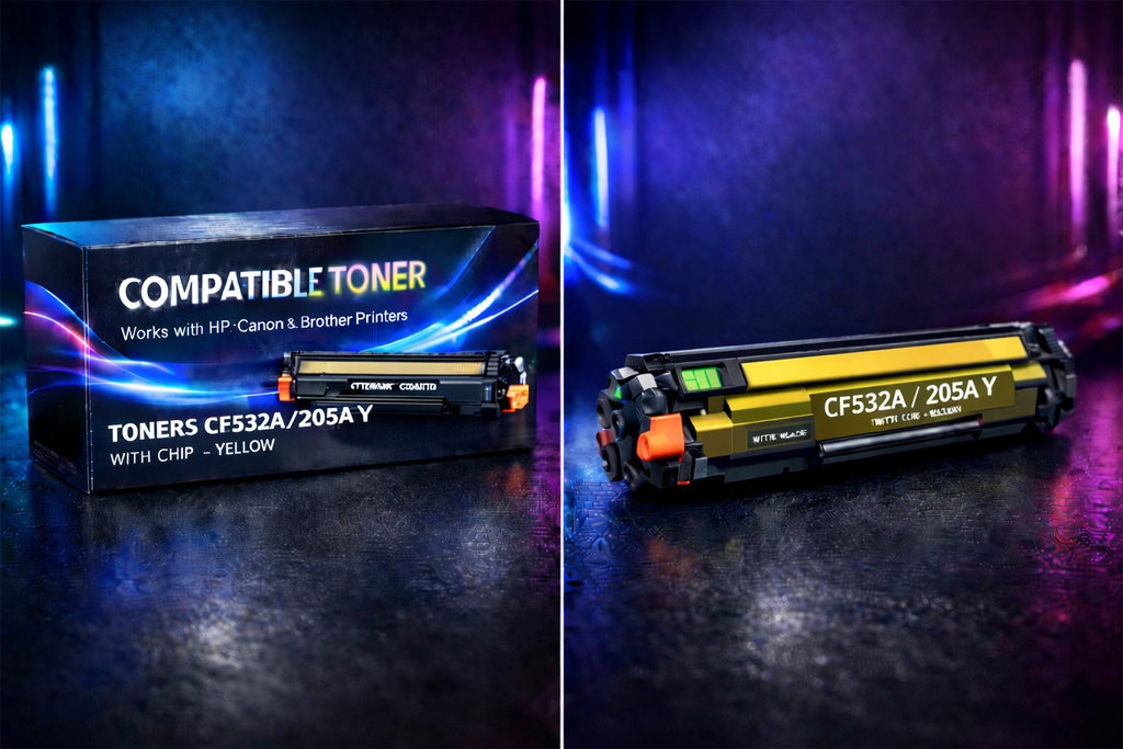 TONERS CF530A/205A-CF533A/205A  WITH CHIP FULL SET | Compatible Toner