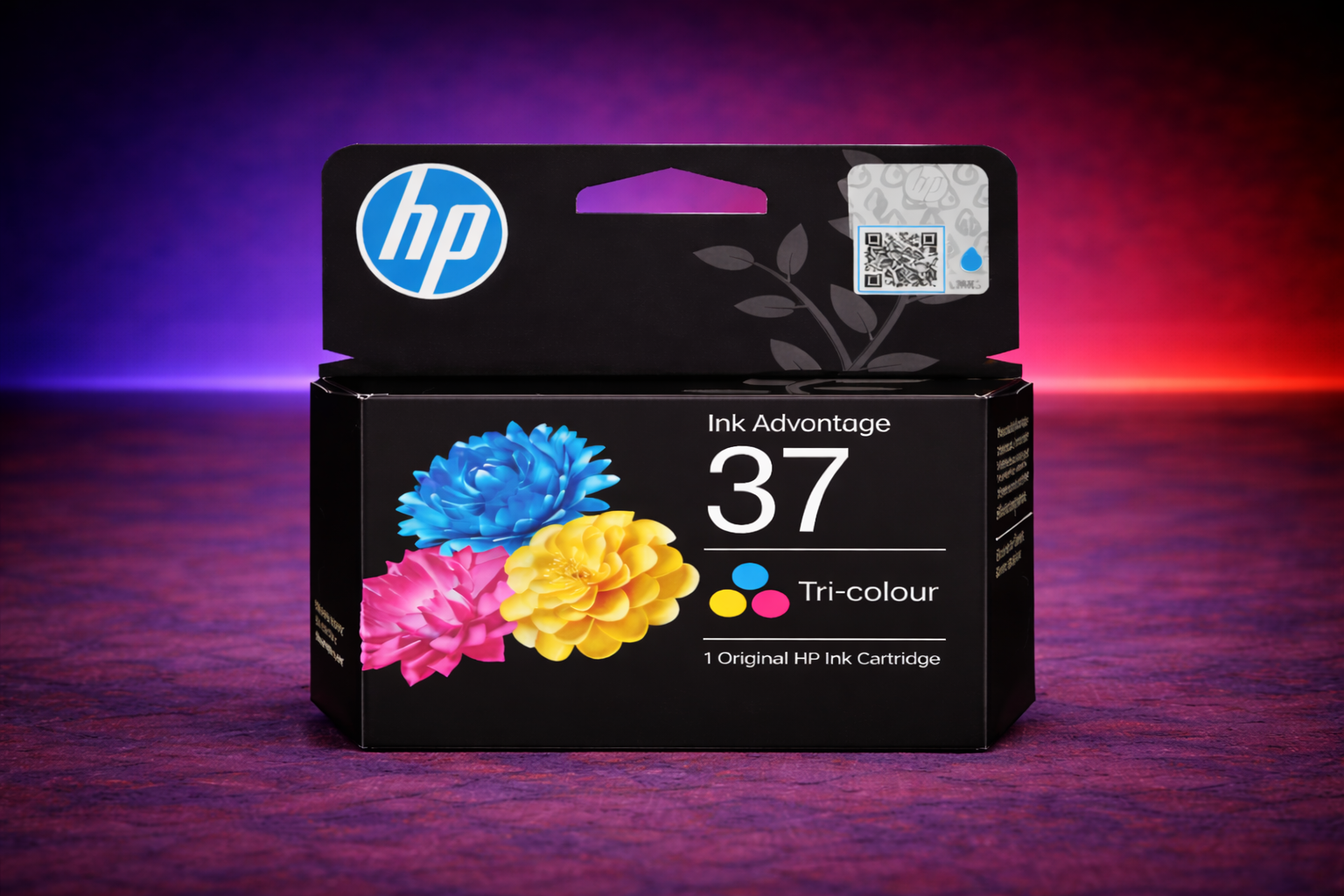 HP 37 Tri-color Original Ink Cartridge | Compatible for HP DeskJet Ultra Ink Advantage 5100, 5800 Series
