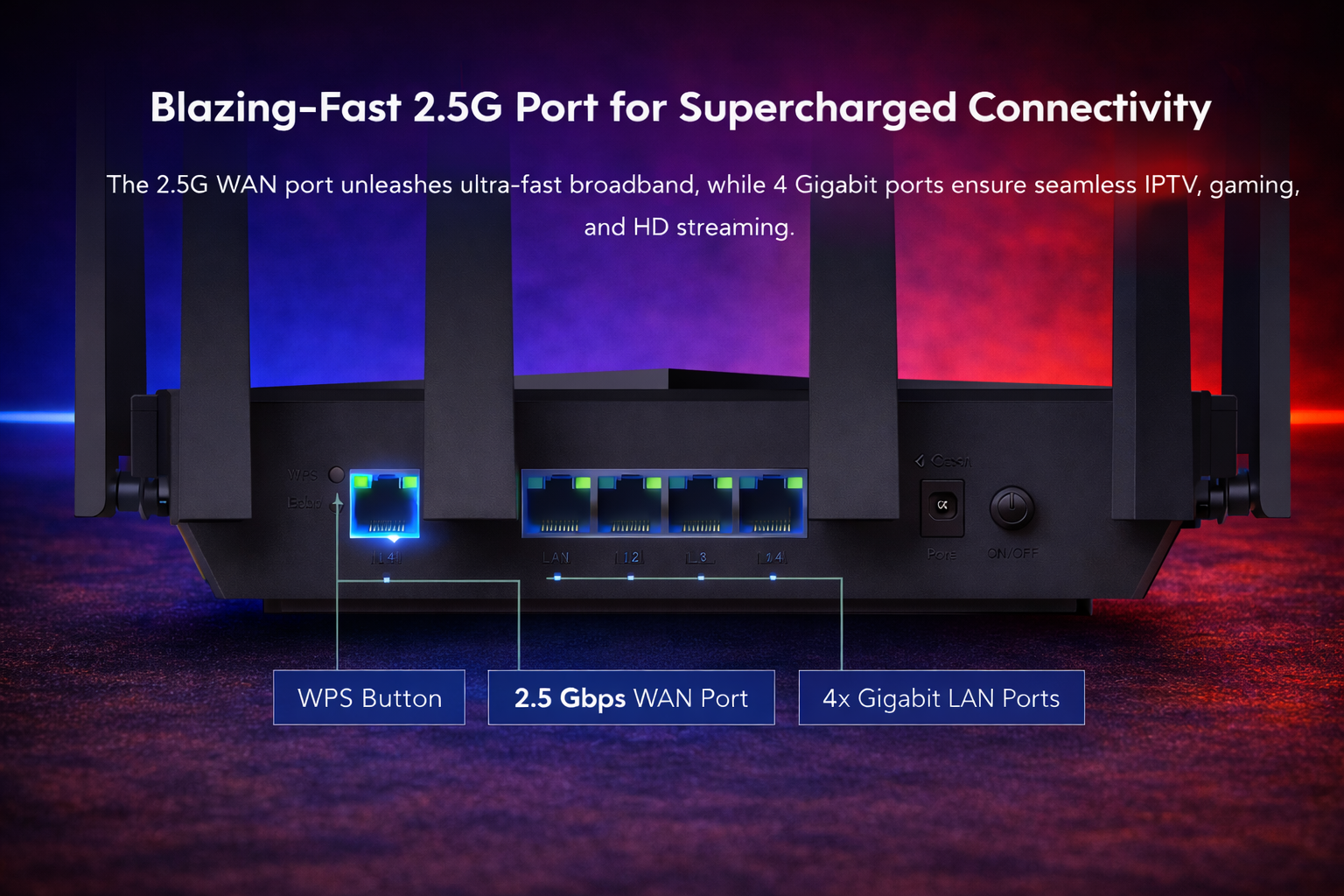 BE6500 2.5G Wi-Fi 7 Router | WR6500